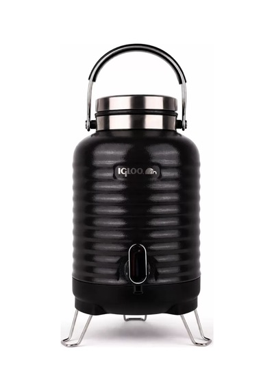 Çelik Family Termos - Igloo - Barrel - 5 Lt - Siyah - 205865 Çok Renkli