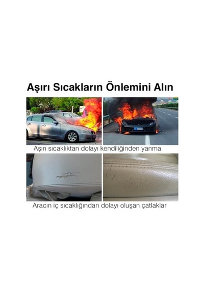 Coofbe 142x67 Cm Araç Ön Cam Güneşlik Araç Ön Cam Koruyucu Araç Perdesi Araç Güneşlik Koruyucu Branda