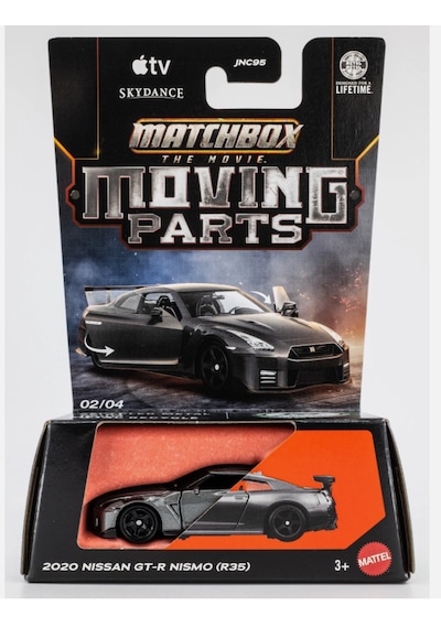 2026 Matchbox The Movie Moving Parts 02 2020 Nissan Gt-r Nismo R35 Gri