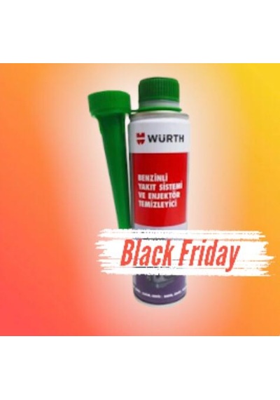 1 Ad. Würth Benzin Sistemi ve Enjektör Temizleyici 300Ml 2022