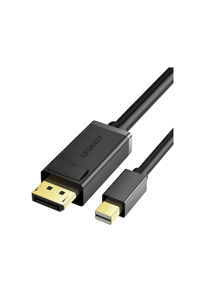 Ugreen 4k Mini Display Port To Display Port Dönüştürücü Kablo 1.5 Metre Siyah, 10477