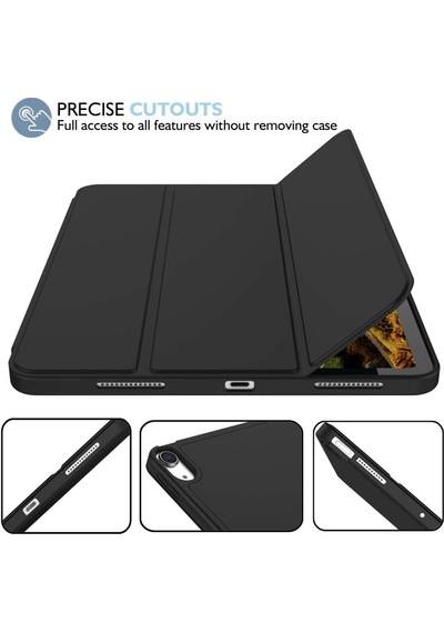 Samsung Galaxy Uyumlu Tab S11 11inç 2025 Kılıf Kalem Bölmeli Smart Case X736 X730 Kılıf