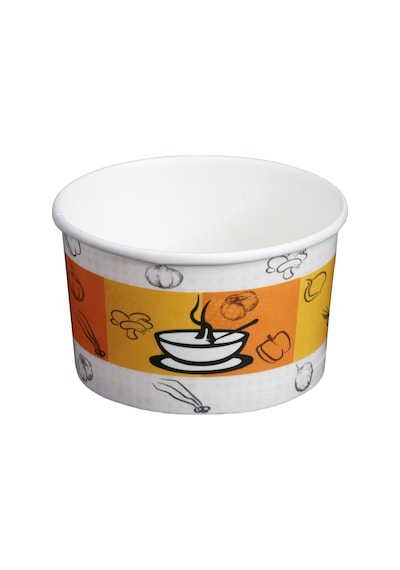 Lüks Karton Çorba Kasesi 16 Oz - 50 Adet