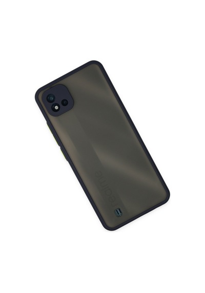 Realme C11 2021 Uyumlu Kılıf Montreal Silikon Kapak - Lacivert