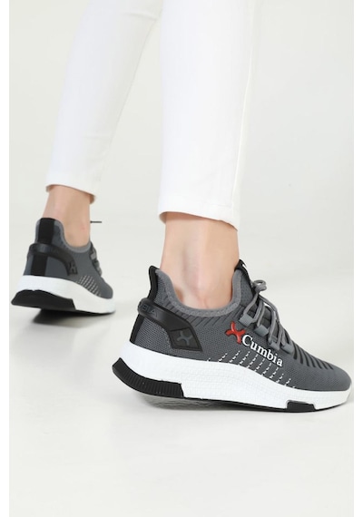 Ayakcenter 382 Cumbia Gri Erkek Sneaker Spor Ayakkabı 001