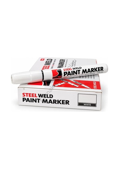 Steel Weld Beyaz Markalama Kalemi Marker
