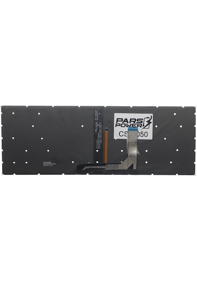 MSI Uyumlu GF63 Thin 10SC-260XTR Klavye Işıklı (Siyah TR) (Pars Power) Siyah - Işıklı 704532