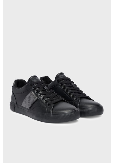 Guess Cribe Logolu Sneaker Ayakkabı Fmtcrıfal12 Erkek Ayakkabı Fmtcrı Fal12 Black Siyah