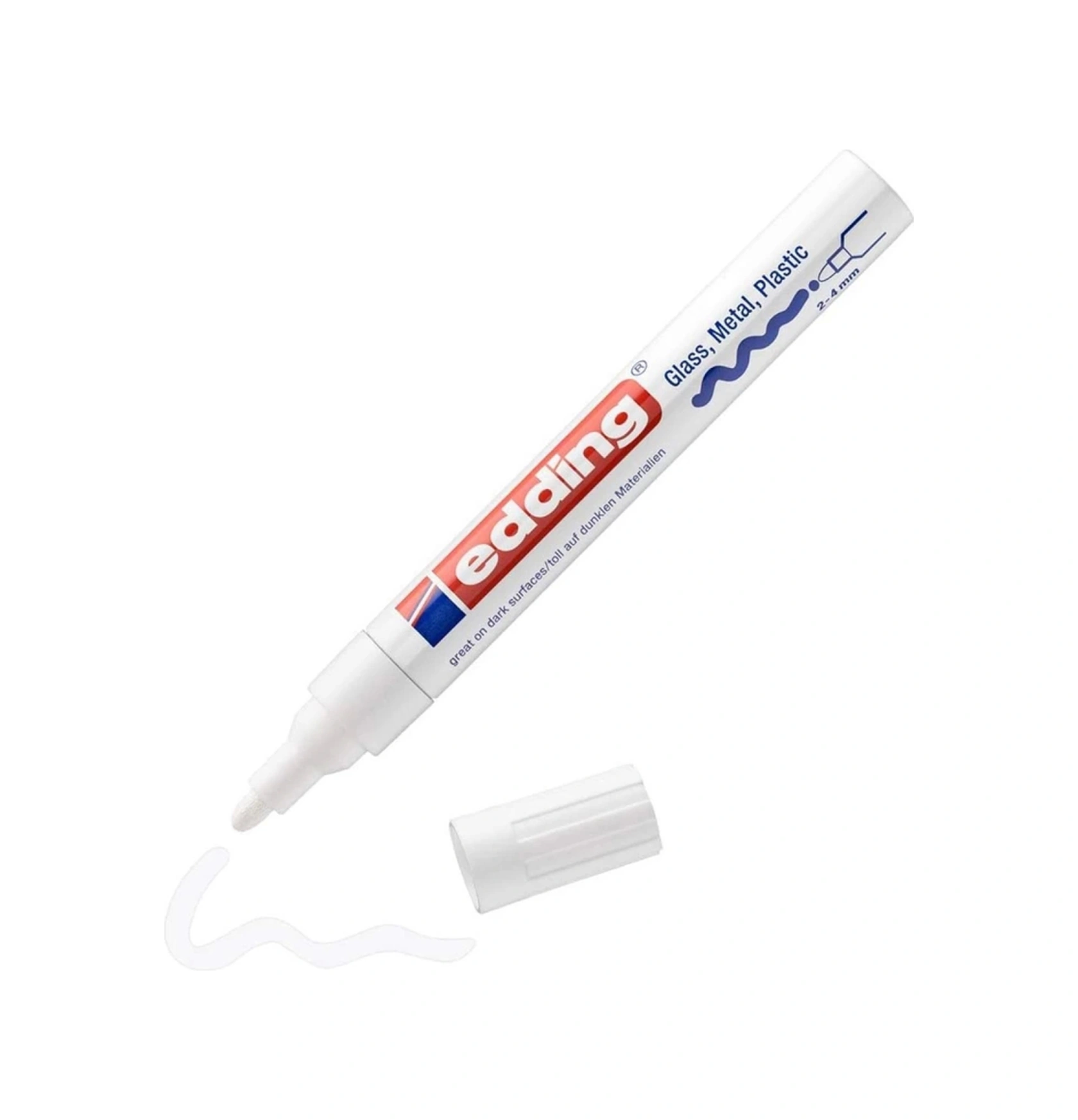 E-750 Paınt Marker Kalem Beyaz Nocolor