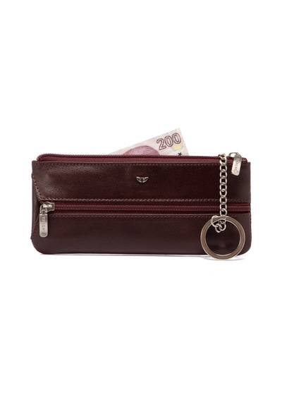 Tergan Bordo Deri Unisex Anahtarlık 00157t37