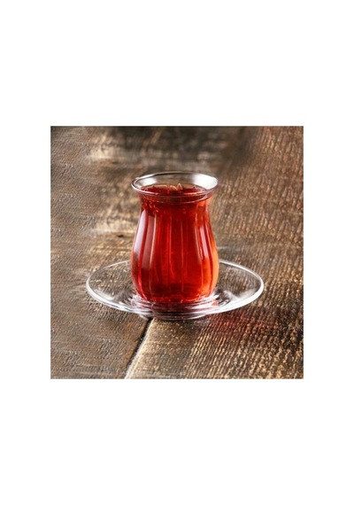 Linka 3'lü Çay Bardağı Şeffaf