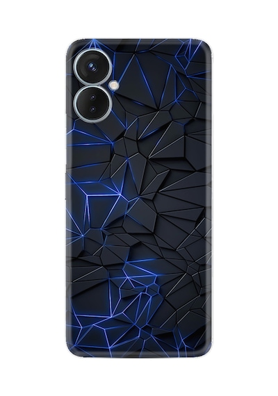 Tecno Spark 9t Kılıf Resimli Desenli Silikon Platinium Series Karmaşık 1874