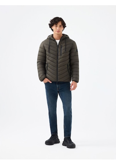 LOFT Regular Fit Erkek Mont Lf2033231 Q1.v1 Haki