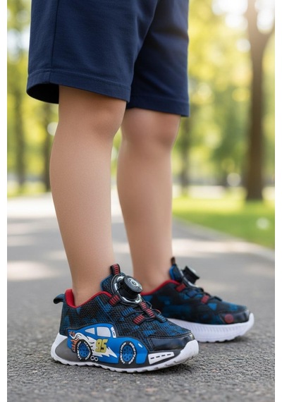 Tuğba Ortopedi 839 Erkek Çocuk Işıklı Sneaker Siyah