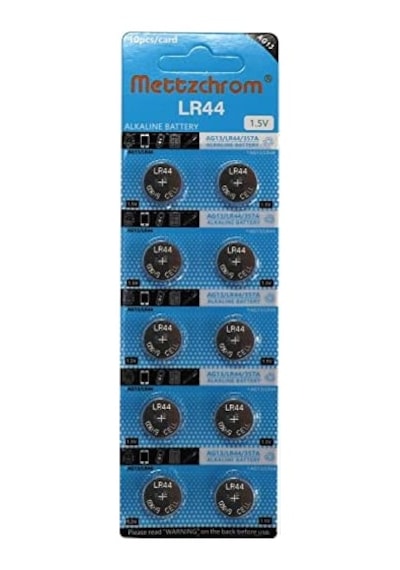 Lr44 Ag13 A76 357a Sr44sw 1.5 Volt Alkalin Oyuncak Pili 20'li Tek Kullanımlık