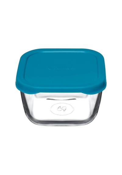 Snow Box Saklama Kabı 275 Cc Plastik Turkuaz Kapaklı