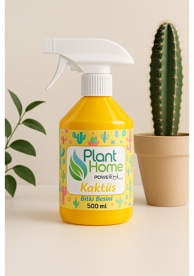 Plant Home Bitki Besini 3lü Seti 500 Ml & Hızlı Emilim Powermix Gold Seri 500 G