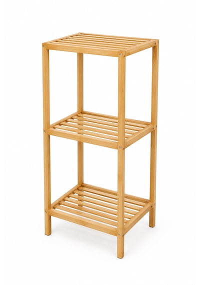 Robin Home 3 Raflı Bambu Çok Amaçlı Banyo & Mutfak Düzenleyici Bej