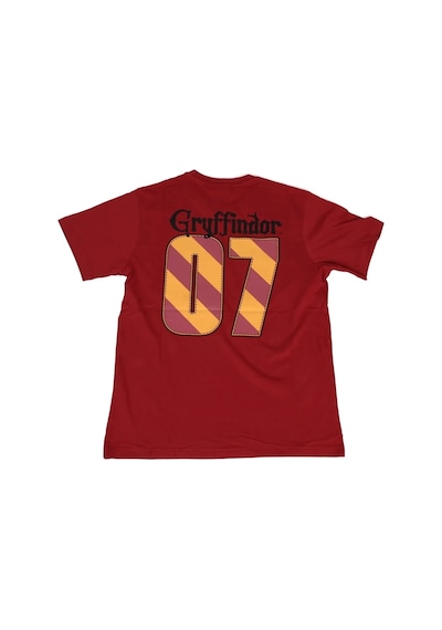 Harry Potter Gryffindor Tişört Kırmızı Çok Renkli