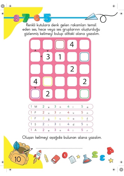 Çocuklar İçin Zeka Geliştiren&dikkat Güçlendiren Futoshiki 3lü Set - Yeni Nesil Japon Sudoku 7/99 Yaş
