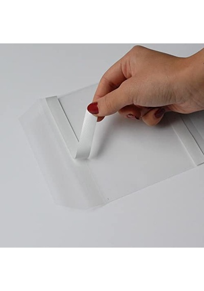 Aso Cd Dvd Zarfı Arkası Yapışkanlı 13x13 Cm Plastik Şeffaf 100 Adet