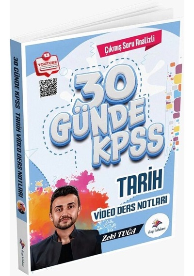 Kpss 30 Günde Tarih Video Ders Notları - Zeki Tuğa Yayınları