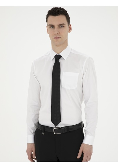 Pierre Cardin Erkek Beyaz Gömlek Basic 50286106-vr013 Beyaz