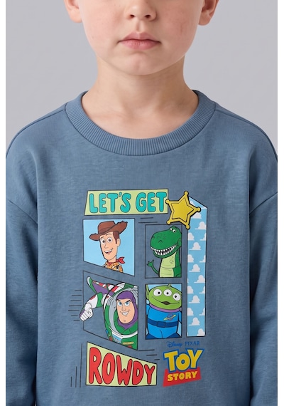 Defacto Toy Story Lisanslı Baskılı Uzun Kollu Üst Lastikli Paça Alt 2li Takım Erkek Bebek I3539a526wnbe739 Mavi-be739