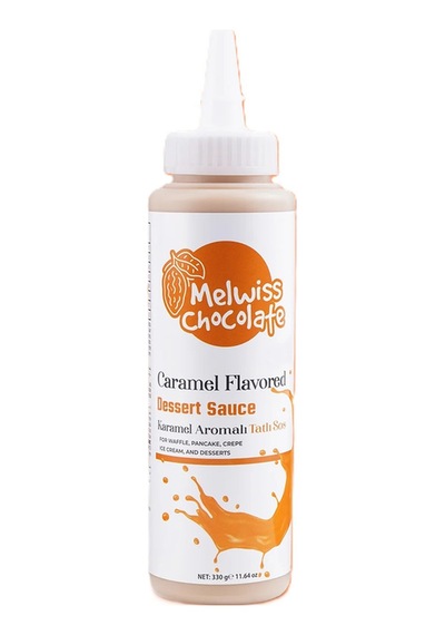 Caramel Flavored Dessert Sauce Karamel Aromalı Tatlı Sos 330 Gr 3'lü