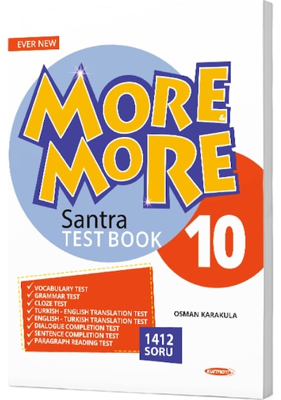 Kurmay Yayınları 10. Sınıf More And More Santra Test Book