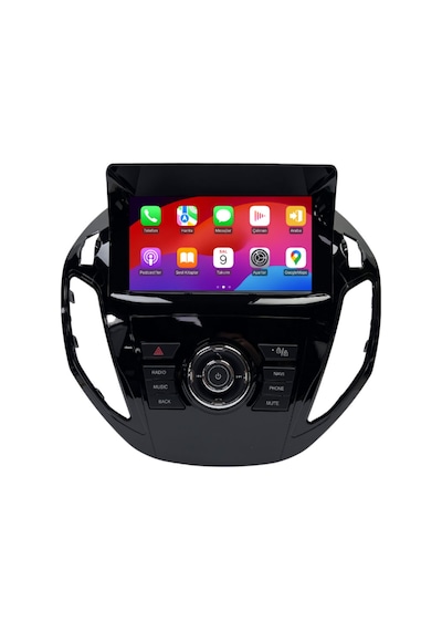 Ford B-max Araç Multimedya Android Ekran Carplay Double Teyp Navigasyon 4+64 9" 10-19 P.black Cadence