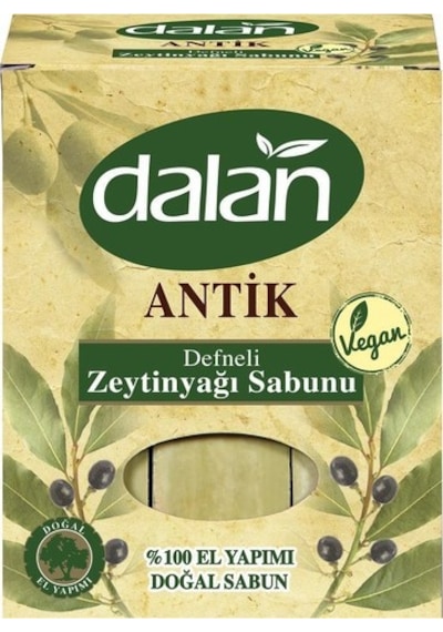 Dalan Antik Vegan El Yapımı Doğal Katı Defneli Zeytinyağı Sabunu 900 G