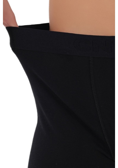 Cnt Erkek Likralı 6'lı Siyah Renk Boxer Premium Paket Trendybee Siyah Siyah