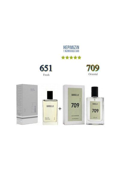 651 + 709 Erkek Parfüm Edp 50 Ml Fresh/oriental - Mnms651709 Aromatik