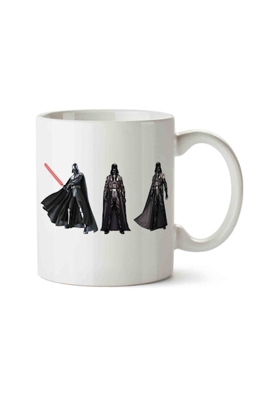 Darth Vader Star Wars Porselen Kupa Bardak Beyaz