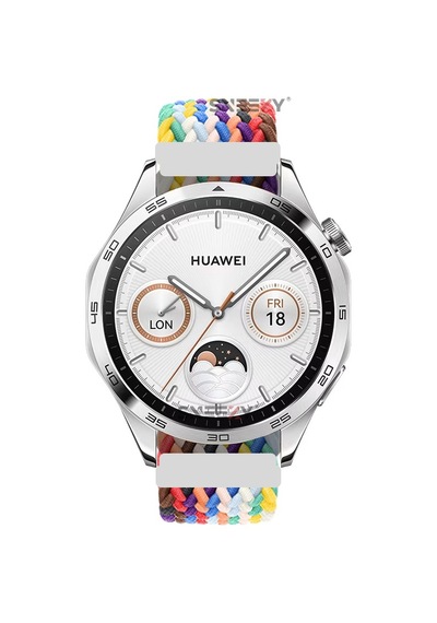 Sneezy Huawei Watch 4 46mm-watch 4 Pro 22mm Uyumlu Metal Klips So