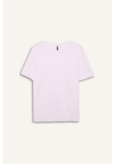 DeFacto Regular Fit Bisiklet Yaka Basic Düz Penye Kısa Kollu Beyaz Tişört W9584AZ25SPWT34 DeFacto Regular Fit Bisiklet Yaka Basic Düz Penye Kısa Kollu Beyaz Tişört W9584AZ25SPWT34