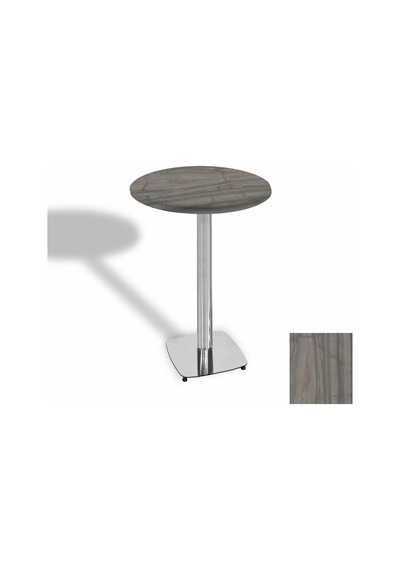 Bistro Masa Tokyo Kromnikel - Werzalit, Wermodin Ve Allzalit Tabla 70 Cm Çap - Magma Çok Renkli