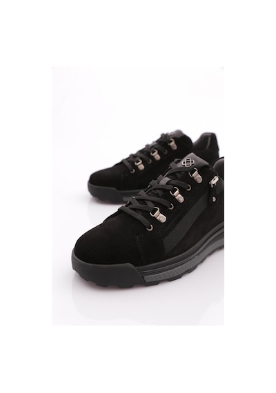 Dgn 5653 Erkek Bağcikli Sneakers Ayakkabi Siyah