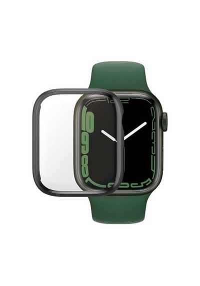 Panzer Glass Koruma Full Body Kırılmaz Cam Apple Watch 7 41 Mm Siyah Ab