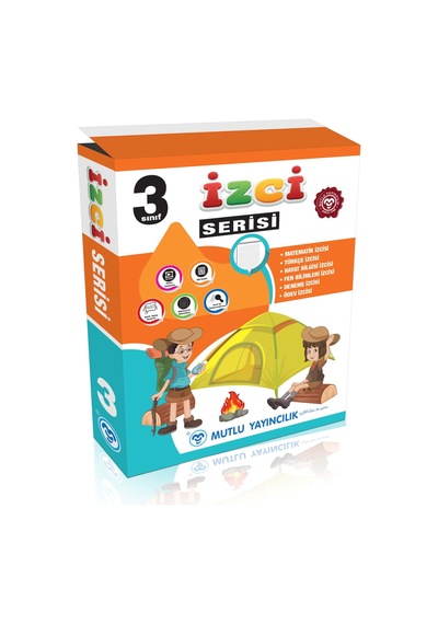 Mutlu Yayınları 3 Sınıf İzci Serisi 6 Kitap