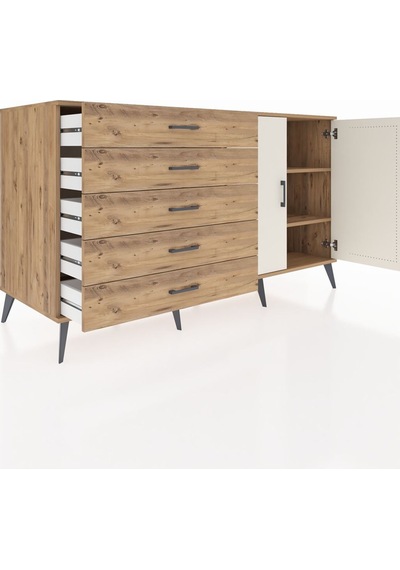 Kronos Konsol 2 Raflı 5 Çekmeceli 2 Kapaklı 176x59x99 Çam-aytaşı/çam Aytası/atlas Çam - Atlas Çam Kronos Konsol 2 Raflı 5 Çekmeceli 2 Kapaklı 176x59x99 Çam-aytaşı/çam Aytası/atlas Çam - Atlas Çam
