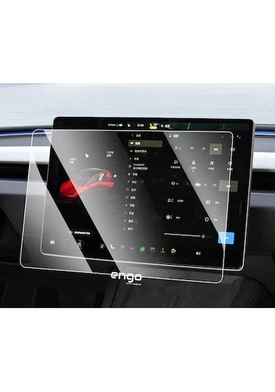 Tesla Model Y 15 İnç Mat Ekran Koruyucu Multimedya Şeffaf ' Sadece Ekran Koruyucu