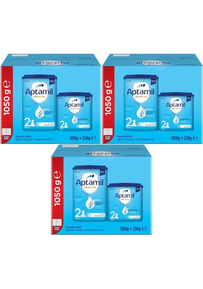 Nutrıcıa Aptamil Pronutra 2 Devam Sütü 1050 G 800+250 G 3 Adet