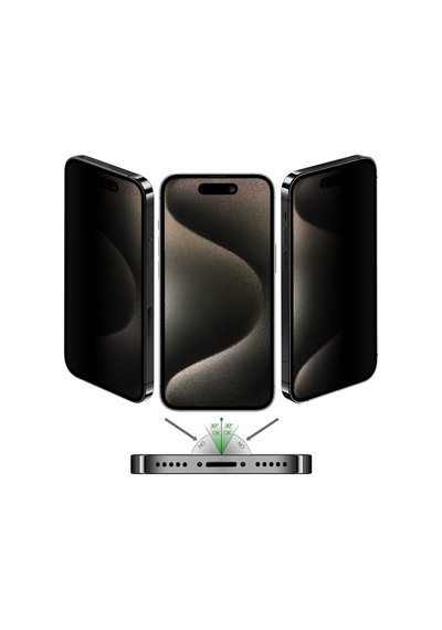 Buff Apple Uyumlu iPhone 15 Pro Max  5d Hayalet Ekran Easyfit Ekran Koruyucu