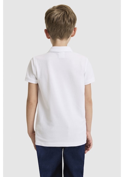 U.s. Polo Assn. Erkek Çocuk Beyaz Tişört Basic 50325608-vr013