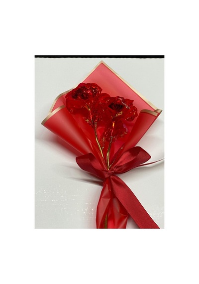 Hediye Paketli Sonsuzluk Gülü Sevgililer,anneler,günü Yılbaşı Notlu Aşk Sevgililer Kırmızı - 682204978 Kırmızı