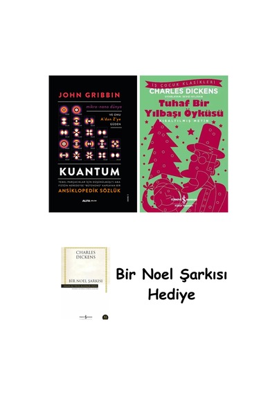 Kuantum Ansiklopedik Sözlük Ciltli + Tuhaf Bir Yılbaşı Öyküsü + Bir Noel Şarkısı