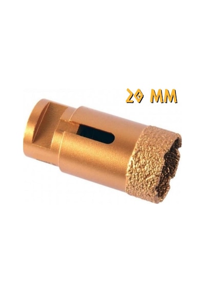 Kupa Tyson Mermer-granit-seramik Panç Kesici M14 - 20 Mm.