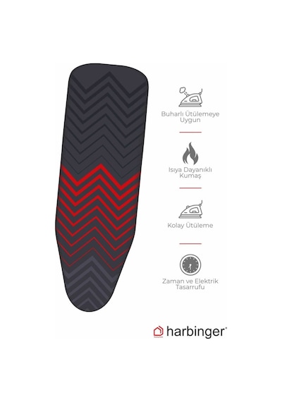 Harbinger Keçeli %100 Pamuklu Isıya Dayanıklı Ütü Masası Bezi Kılıfı Diğer